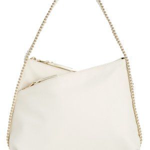 INC INTL CONCEPTS VALLIEE WHITE HOBO BAG